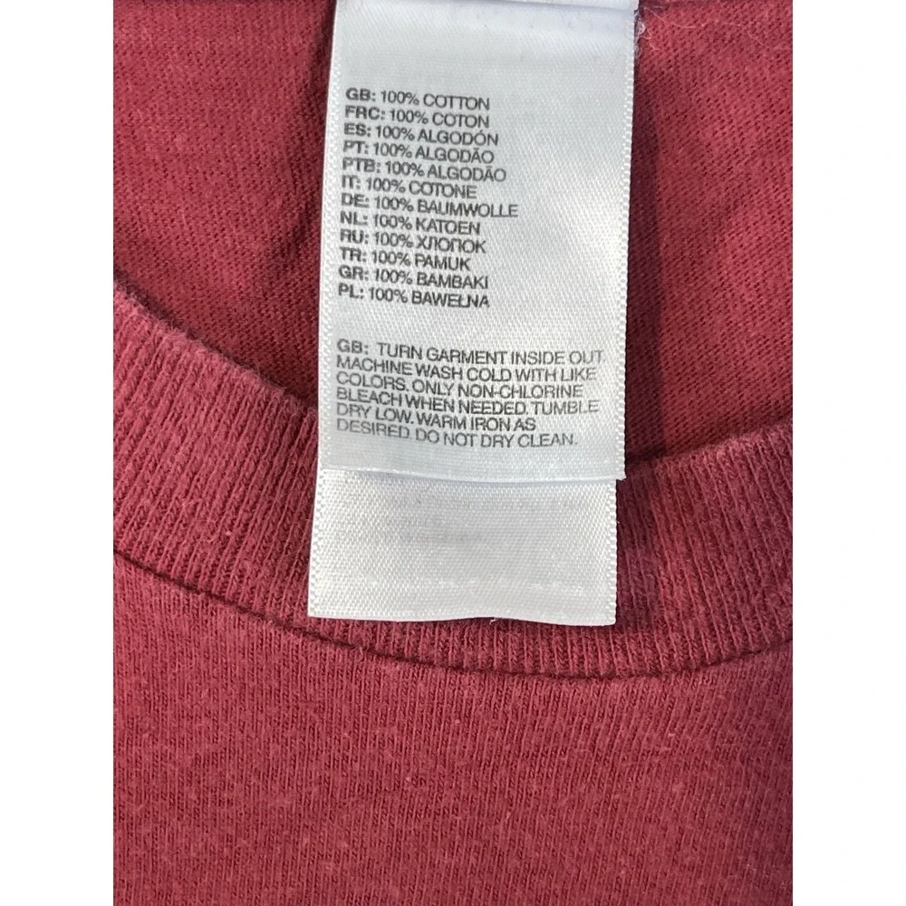 The North Face Shirt Mens XL Red Athlete Tested Expedition Proven‎ Spell Out